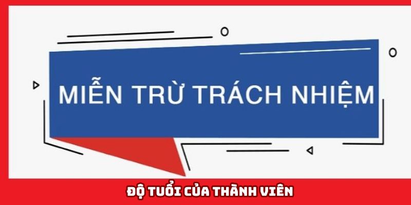 Miễn trừ trách nhiệm Người dùng phải tuân thủ và chịu trách nhiệm về thông tin của mình